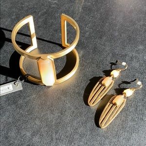 Vince Camino bracelet and earrings set